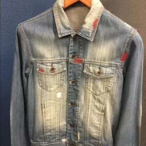 Men’s denim jacket vintage wash